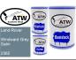 Preview: Land-Rover, Windward Grey Satin, 2362: 500ml Lackdose + 500ml Klarlack + 250ml Härter - Set, von ATW Autoteile West.